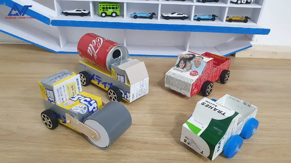 CÁCH LÀM ĐỒ CHƠI SÁNG TẠO TỪ PHẾ LIỆU CHO BÉ