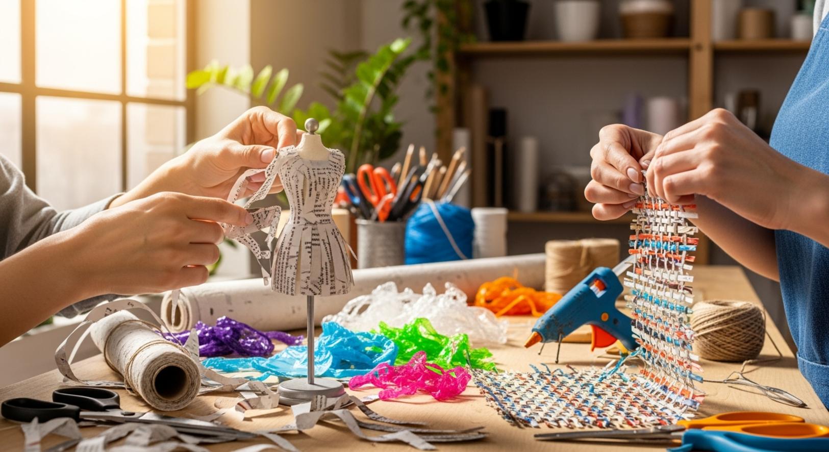 Hướng dẫn làm trang phục từ phế liệu đơn giản và đẹp