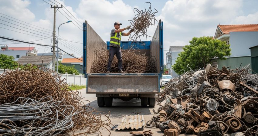 Thu mua phế liệu huyện Hóc Môn giá cao, tận nơi 6 Thu mua phế liệu huyện Hóc Môn giá cao, thanh toán nhanh