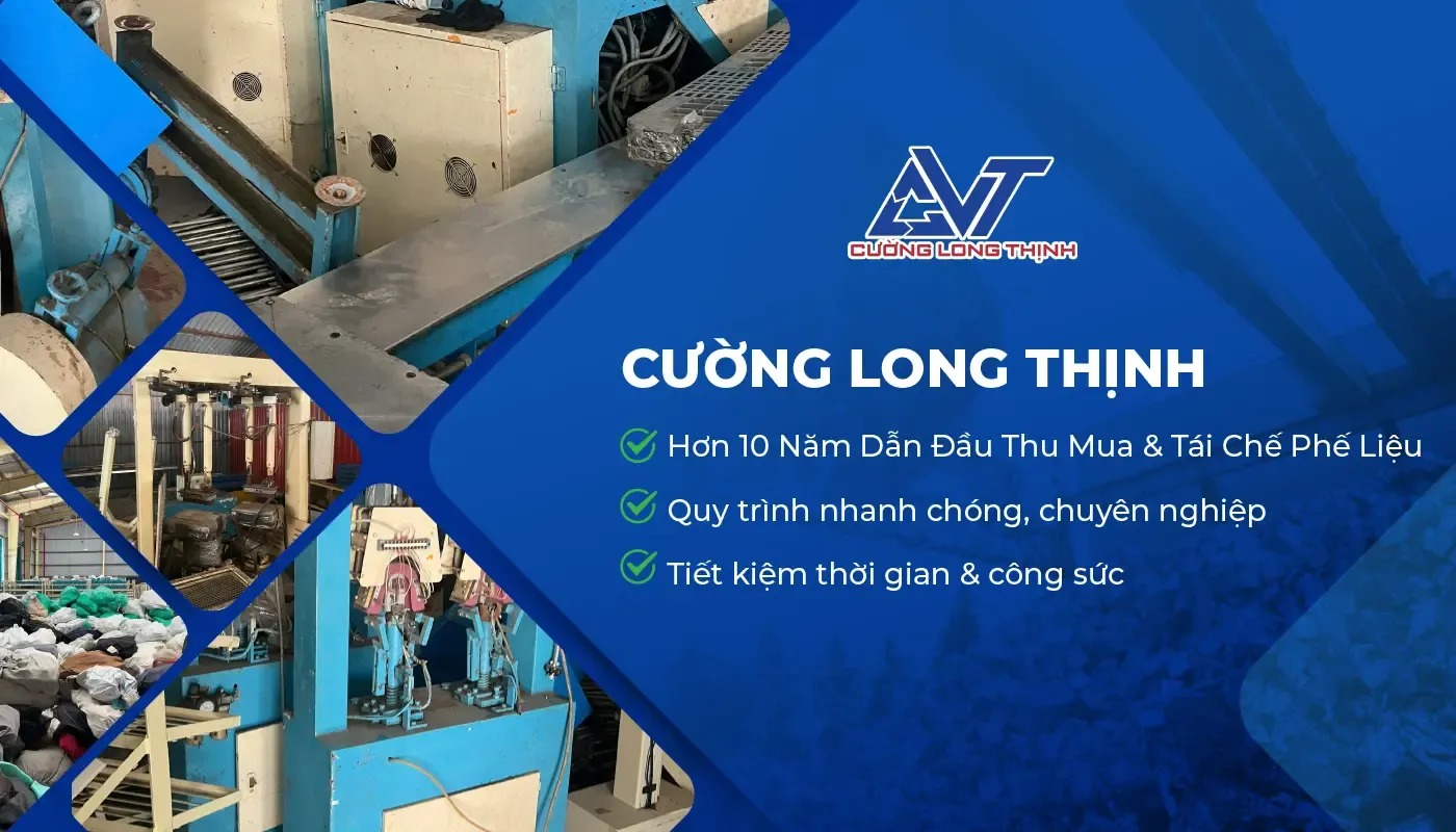 Cường Long Thịnh với kinh nghiệm thu mua phế liệu uy tín, chuyên nghiệp