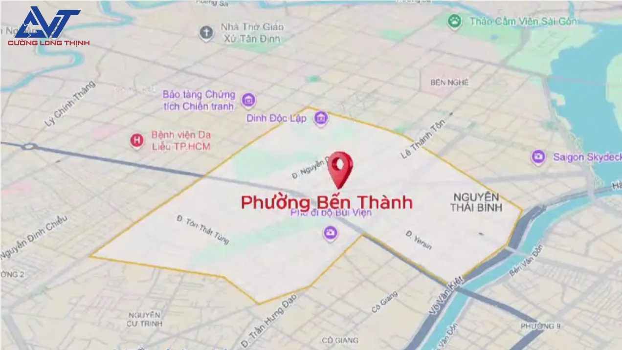 Phường Bến Thành là một trong những phường trung tâm của TPHCM