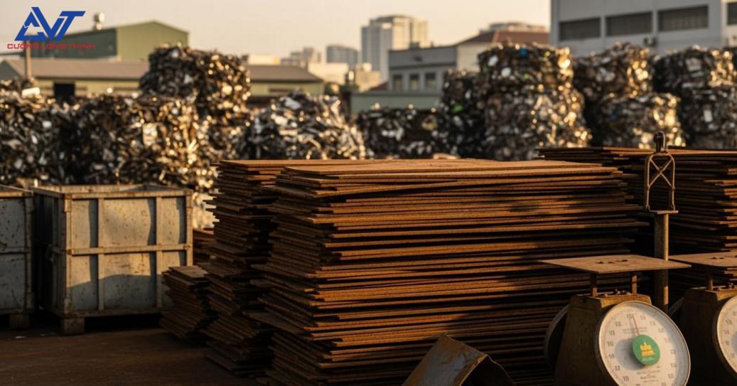 Quy trình thu mua và thanh lý thép phế liệu Quy trình thu mua và thanh lý thép phế liệu