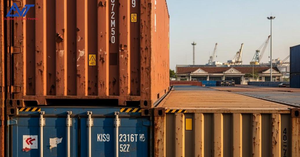 Quy trình thu mua container cũ