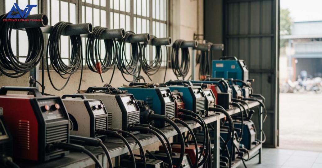 Các loại máy hàn cũ phổ biến được thu mua Các loại máy hàn cũ phổ biến được thu mua