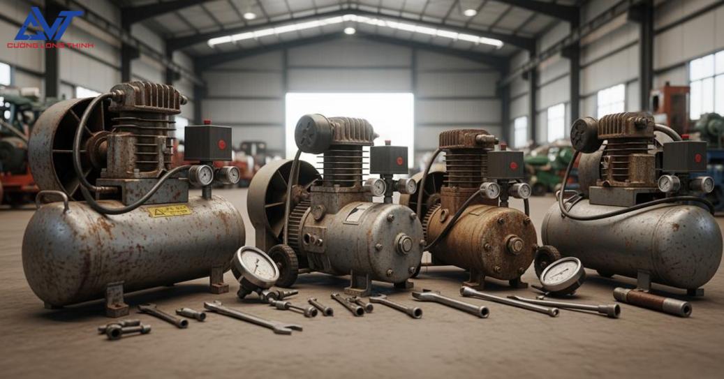 Tổng quan về thu mua máy nén khí cũ Tổng quan về thu mua máy nén khí cũ
