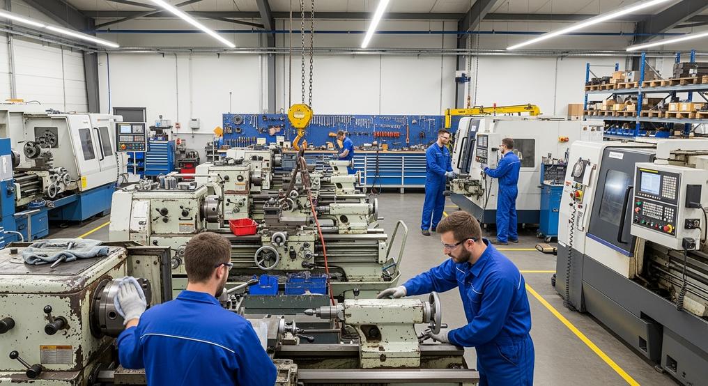 Thu Mua Máy Tiện Cũ Uy Tín - Giá Cao 1 Thu mua máy tiện cũ uy tín giá cao, dịch vụ tận nơi