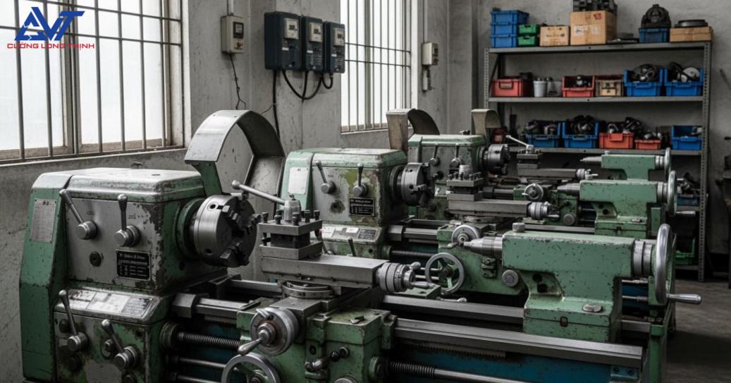 Quy trình thu mua và thanh lý máy tiện cũ Quy trình thu mua và thanh lý máy tiện cũ