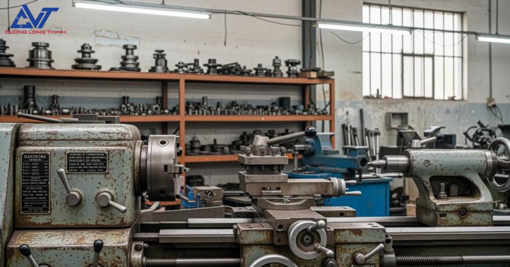 Các loại máy tiện cũ phổ biến được thu mua Các loại máy tiện cũ phổ biến được thu mua