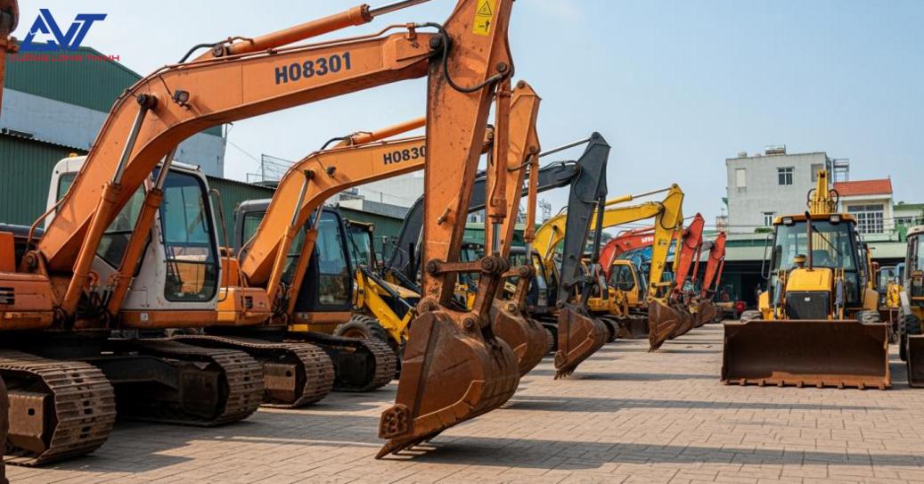 Tổng quan về thị trường thu mua máy xúc, máy đào cũ