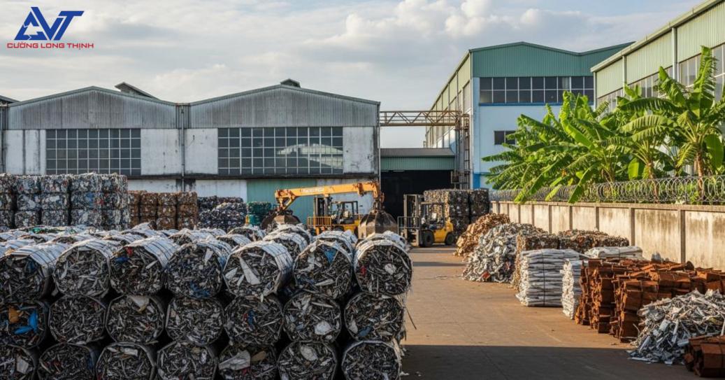 Quy trình thu mua phế liệu tại KCN An Nhựt Tân Quy trình thu mua phế liệu tại KCN An Nhựt Tân