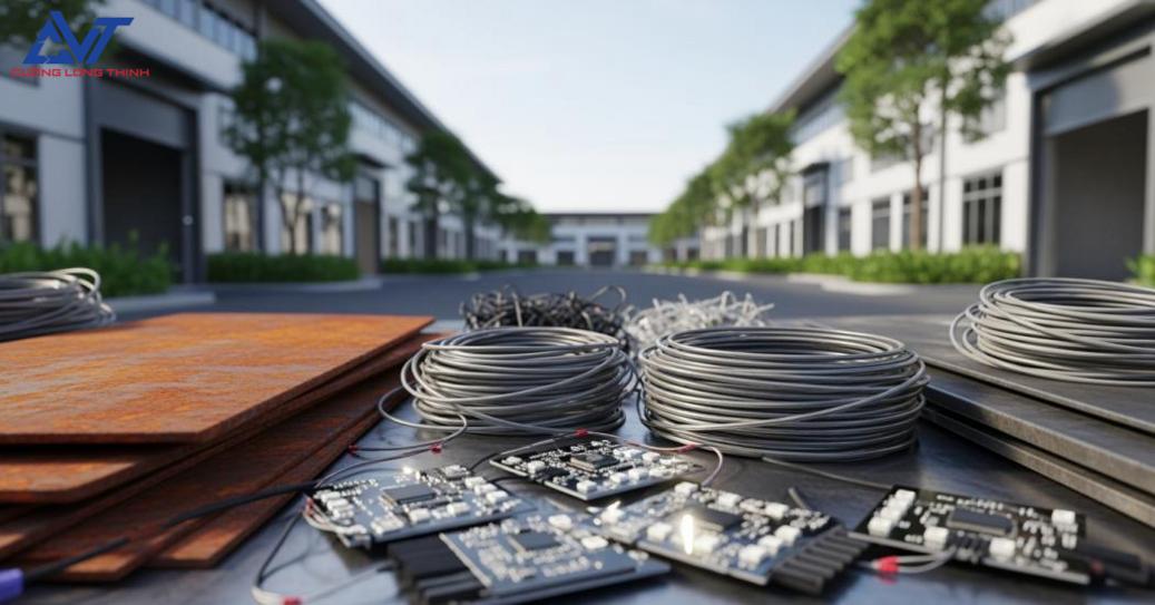 Quy trình thu mua phế liệu tại kcn ledana