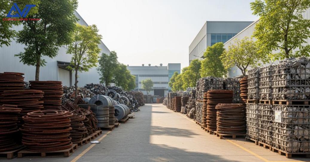 Các loại phế liệu phổ biến tại KCN Minh Hưng Sikico