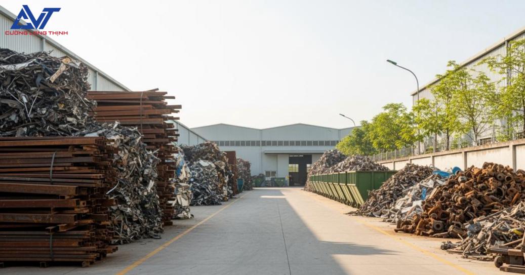 Quy trình thu mua phế liệu tại KCN Mỹ Xuân A