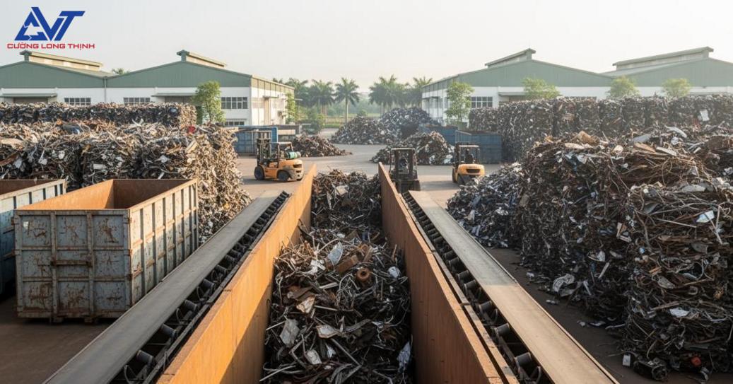 Lợi ích khi bán phế liệu cho công ty uy tín tại KCN Mỹ Xuân A