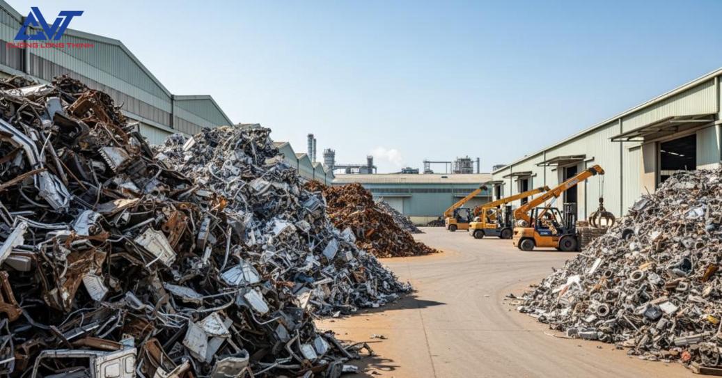 Các loại phế liệu phổ biến được thu mua tại KCN Tân Kim