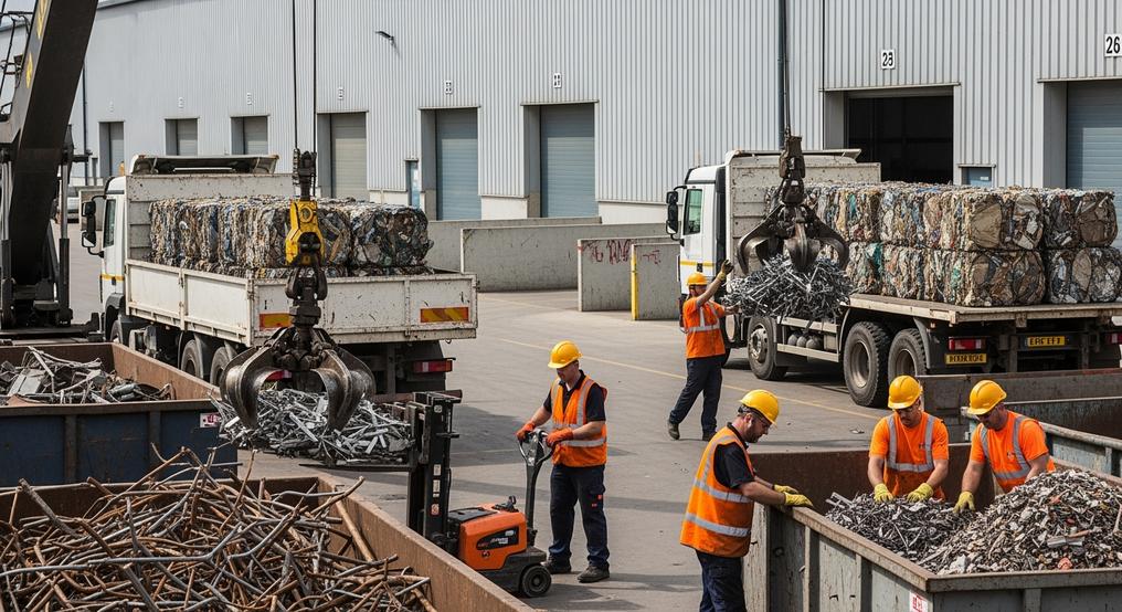 Quy trình thu mua phế liệu KCN thị trấn Uyên Hưng chuyên nghiệp