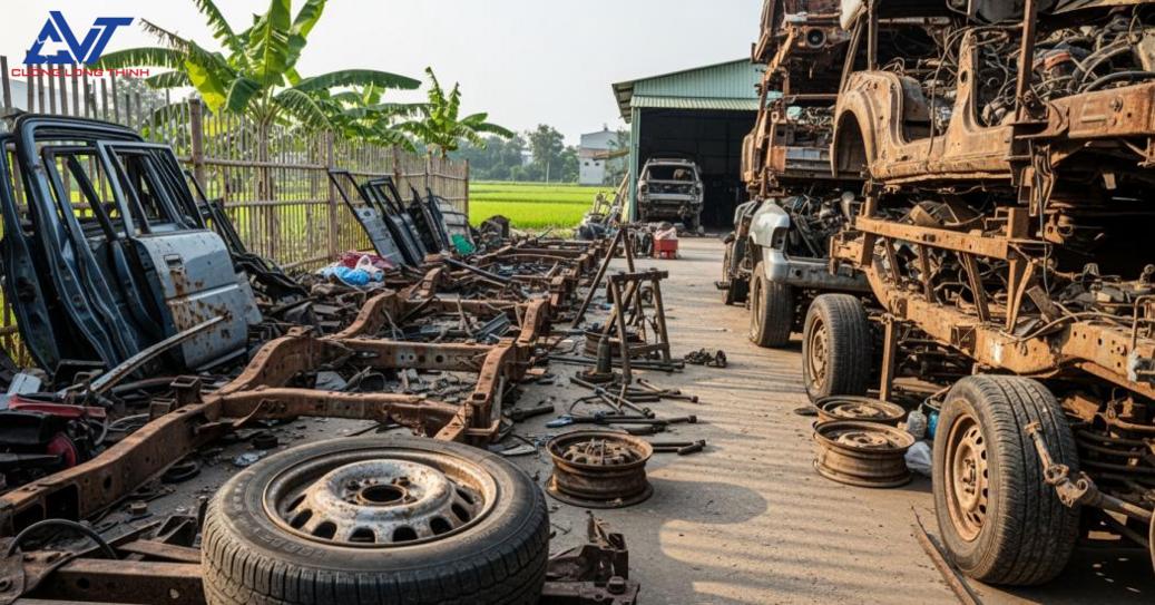 Quy trình thu mua xe phế liệu Quy trình thu mua xe phế liệu