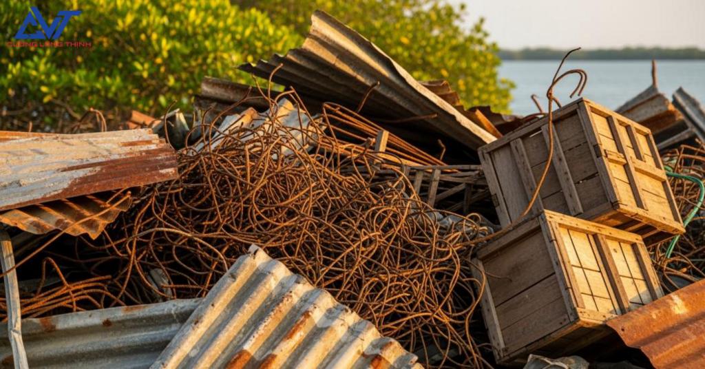 Quy trình thu mua phế liệu xã Cần Giờ tận nơi – đảm bảo minh bạch và nhanh chóng