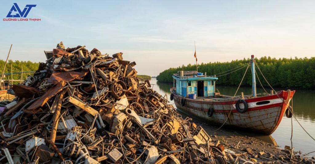 Xu hướng phát triển thu mua phế liệu xã Cần Giờ – tối ưu logistics và bảo vệ môi trường