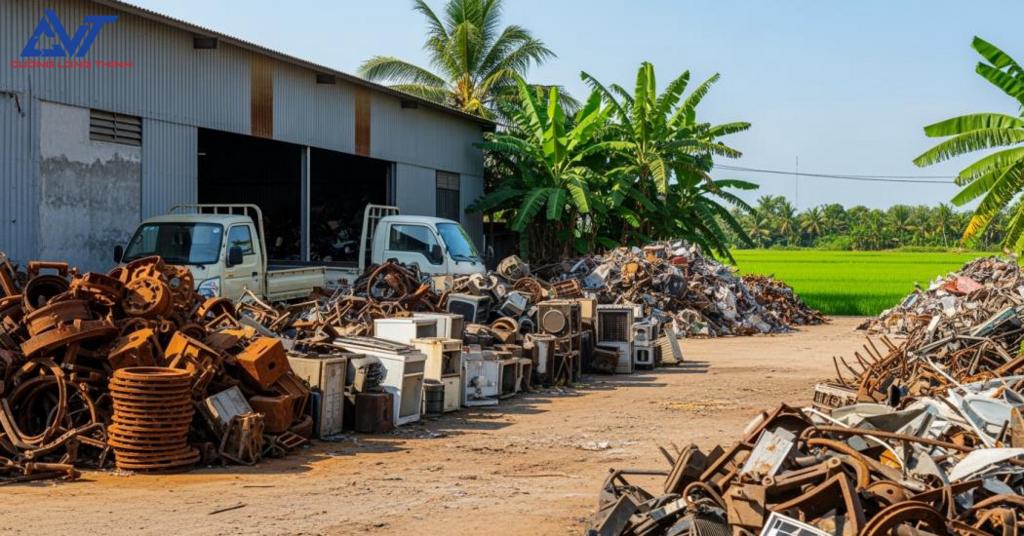 Hợp đồng thu mua phế liệu xưởng và các chiến lược tối ưu vận chuyển