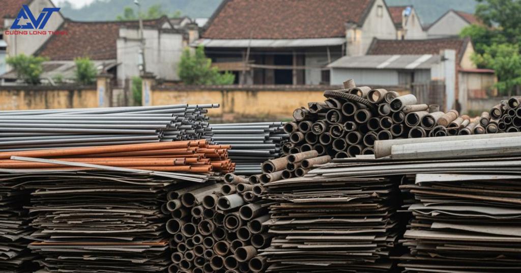 Vai trò của thu mua phế liệu trong tối ưu hóa không gian sản xuất và tài chính