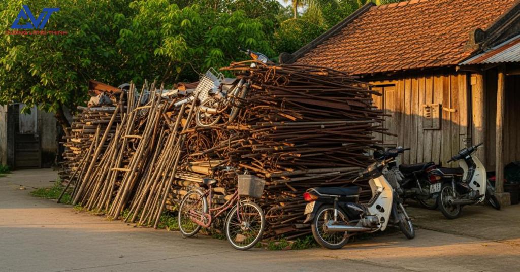 Hành trình khách hàng trong thu mua phế liệu xã Tân Vĩnh Lộc